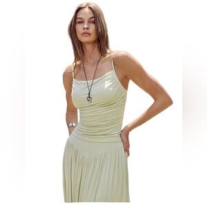 OGL Adjustable Spaghetti Straps Side Ruched New Airy Brami L